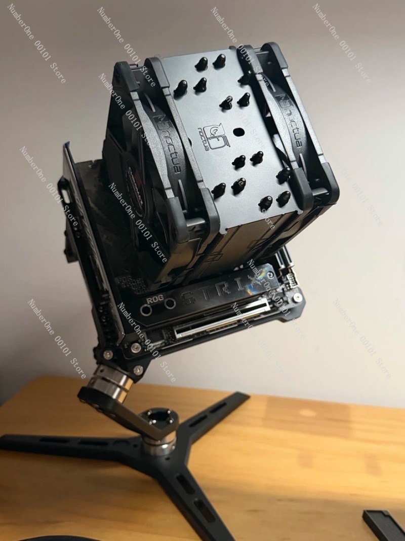 Aluminum Open Frame Test Bench Water Cooling - صندوق كمبيوتر B30 قابل للدوران مع