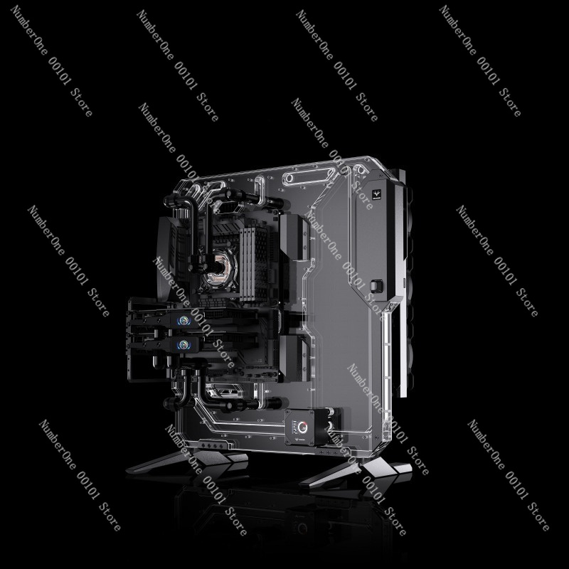 هيكل كمبيوتر مفتوح الإطار EATX - مراجعة Aluminum Open Frame Test Bench Water Cooling وسعره