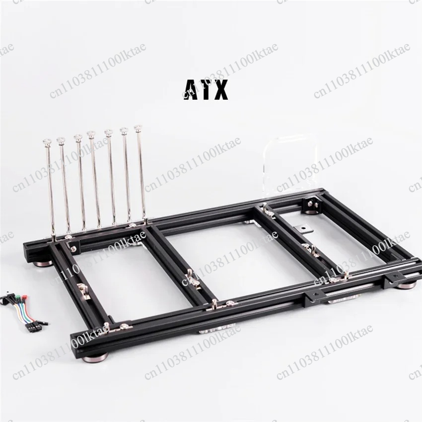 صندوق كمبيوتر ATX من الألومنيو - مراجعة Aluminum Open Frame Test Bench Water Cooling وسعره